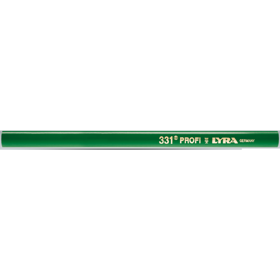 LAPIZ DE ALBANIL LYRA VERDE 24cm