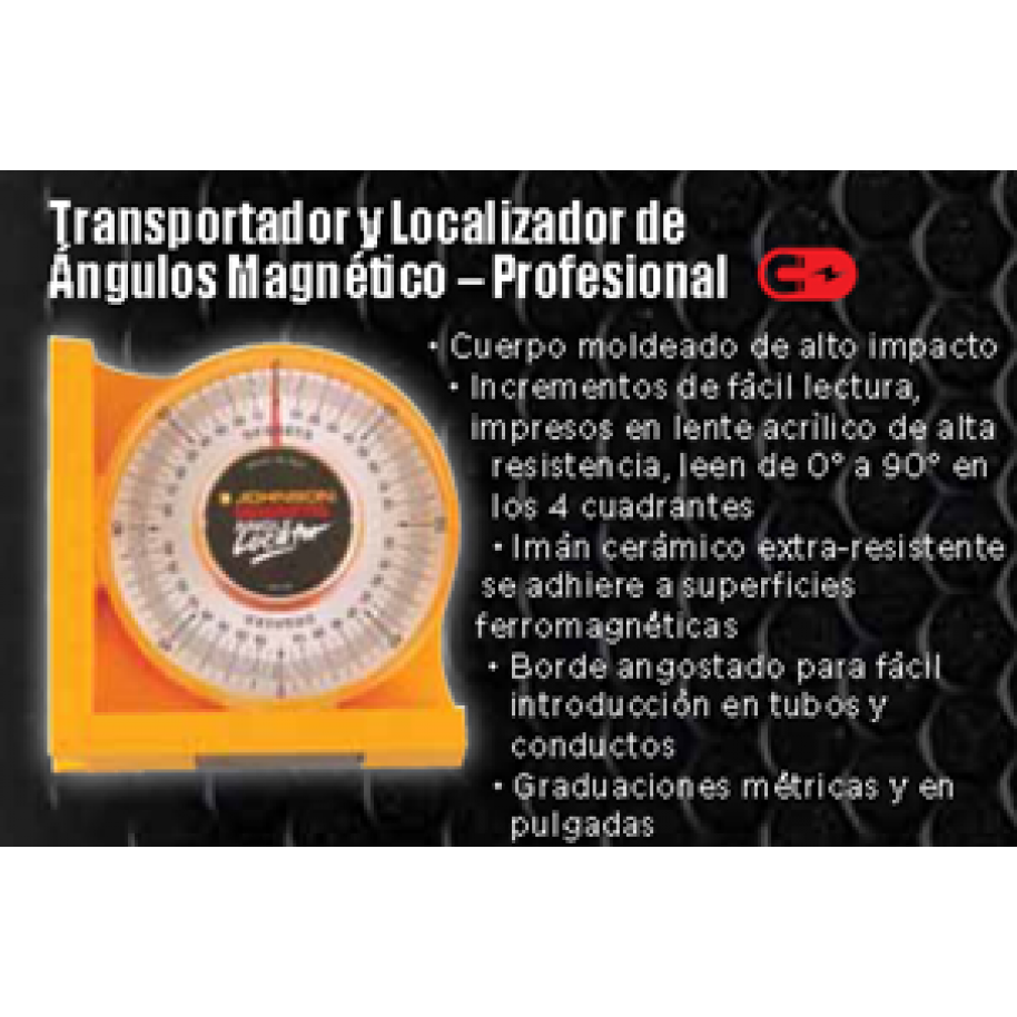 NIVEL JOHNSON MAGNETICO PARA CAÑOS*