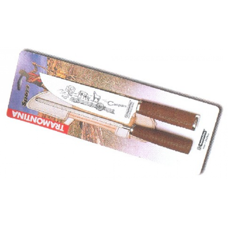 JUEGO PUÑAL Y CHAIRA TRAMONTINA