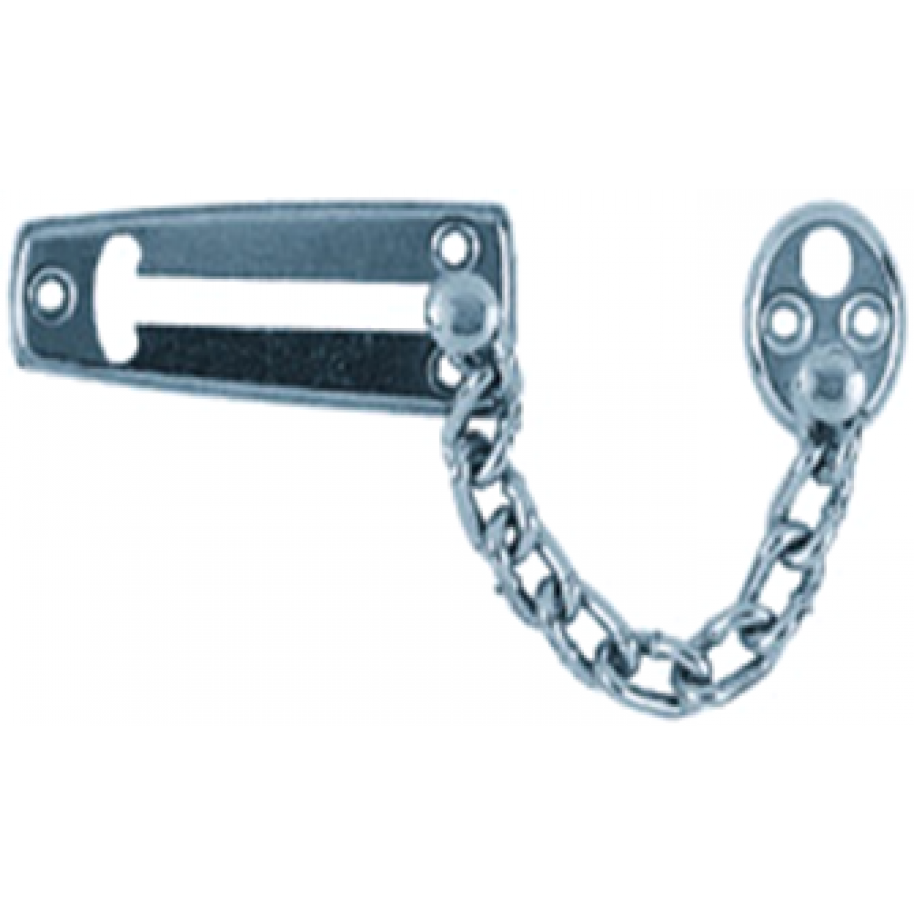 TRABADOR PARA PUERTA CON CADENA PULIDO