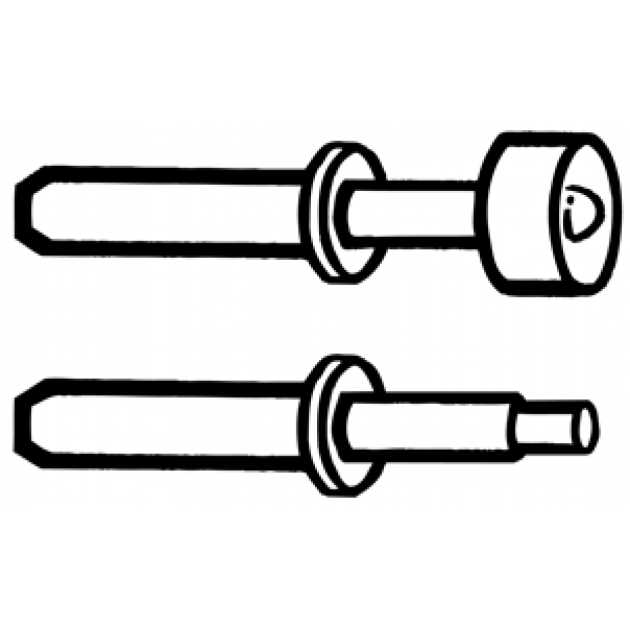 PIVOTE SUPERIOR PUERTA DOBLADIZA STANLEY