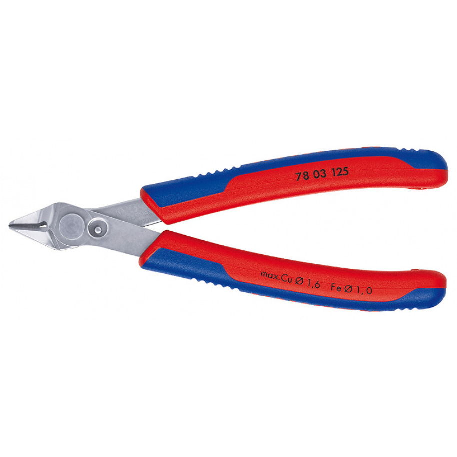 ALICATE KNIPEX ELECTRONICA CORTE OBLICUO