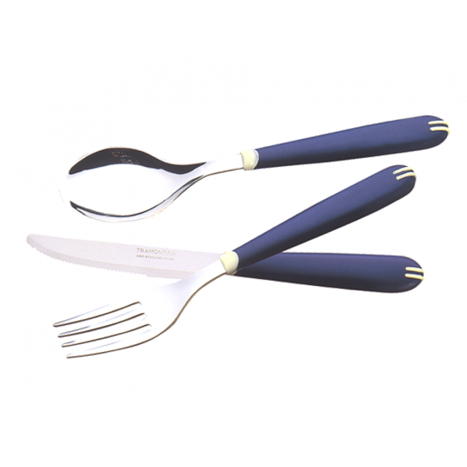 JUEGO 3 CUCHARA TE TRAMONTINA MULTICOLOR