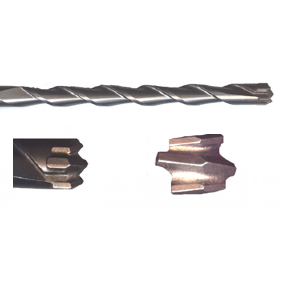 MECHA S.D.S. MAX DIAGER PARA MARTILLO 13x340mm