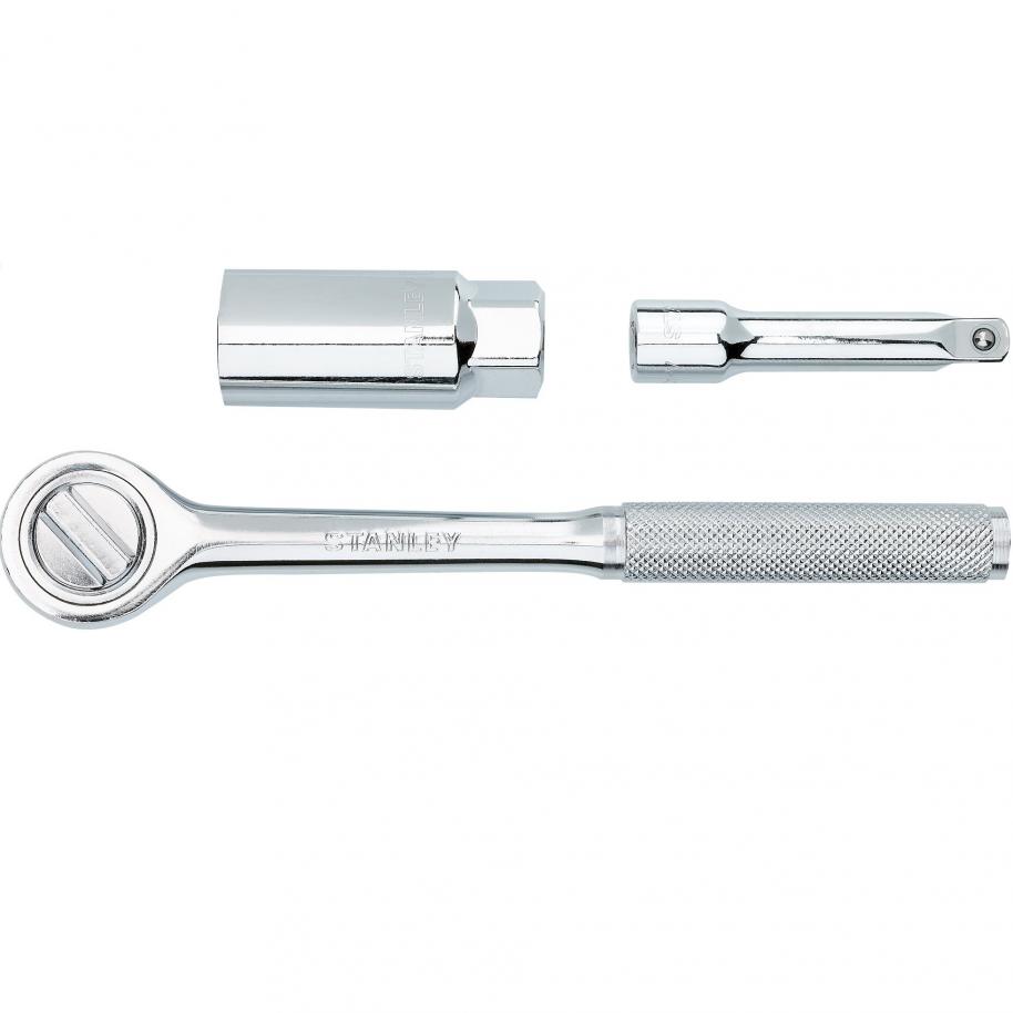 JUEGO MANIJA-EXTENSION-BUJIA STANLEY 3 Piezas