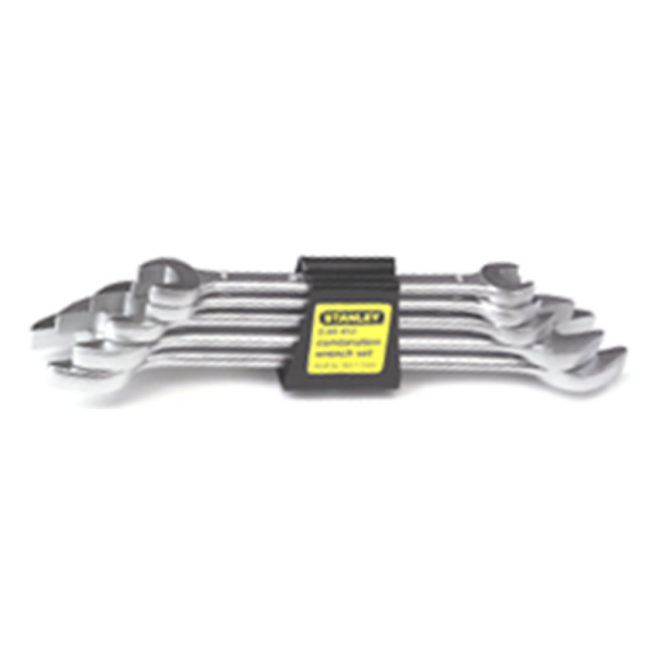 JUEGO 5 LLAVES FIJAS STANLEY 8 a 17mm