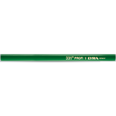 LAPIZ DE ALBANIL LYRA VERDE 24cm