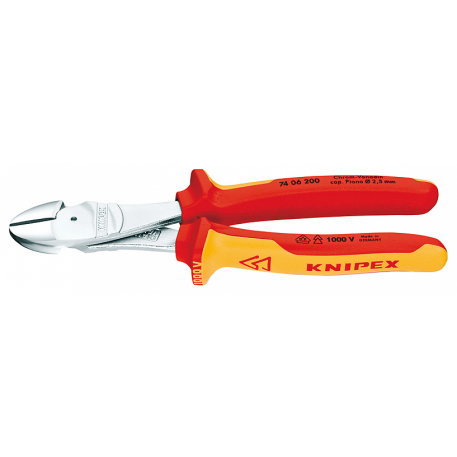 ALICATE CORTE OBLICUO V.D.E. KNIPEX EN BLISTER