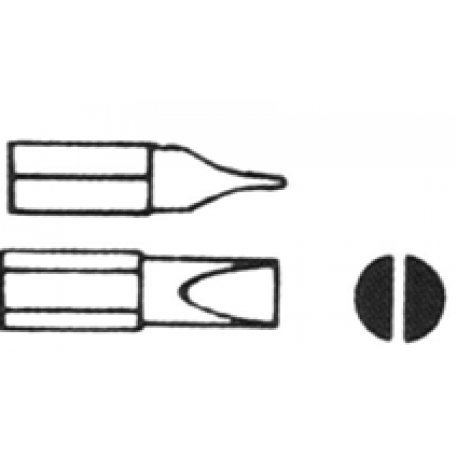 PUNTAS DEST. ULTRA PLANAS 4x25mm