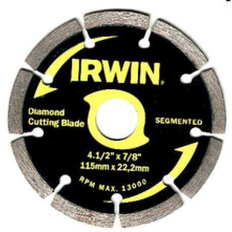 SIERRA CIRC. IRWIN DIAMANTADA SEGMENTADA 115mm