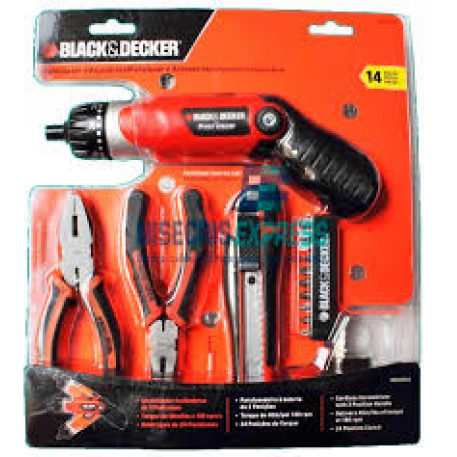 SET ATORNILLADOR BLACK + DECKER