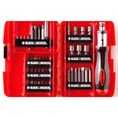 SET 45 PIEZAS BLACK + DECKER