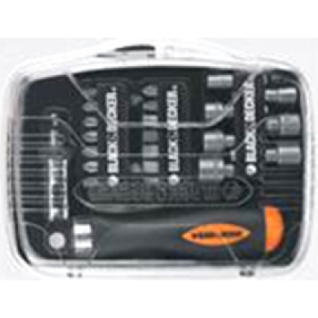 SET 22 PIEZAS BLACK + DECKER