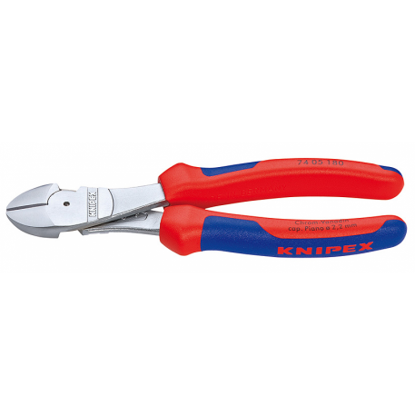 ALICATE KNIPEX CORTE OBLICUO CUERDA PIANO