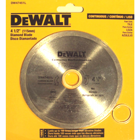 DISCO DIAMANTADO DEWALT 10