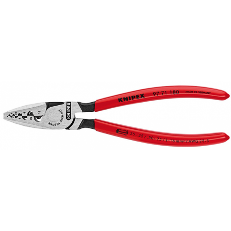 ALICATE KNIPEX PARA ENTALLAR TERMINALES