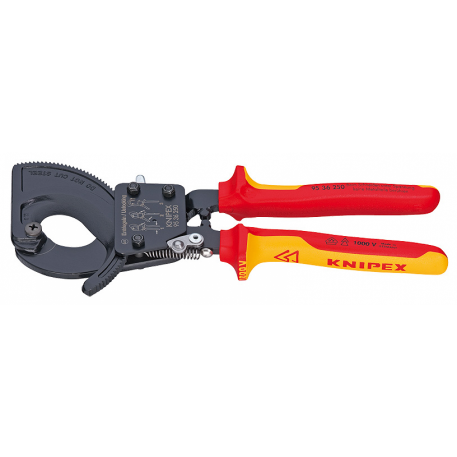 CORTACABLE TIPO CARRACA KNIPEX 1000V