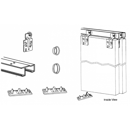 SISTEMA CORREDIZO PLACARD STANLEY 47