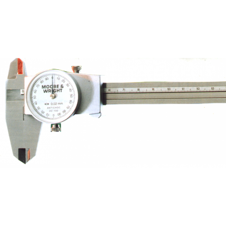 CALIBRE MOORE & WRIGHT CON RELOJ 150mm