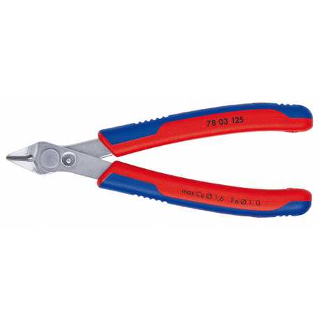 ALICATE KNIPEX ELECTRONICA CORTE OBLICUO