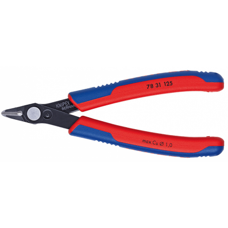 ALICATE KNIPEX ELECTRONICA CORTE OBLICUO