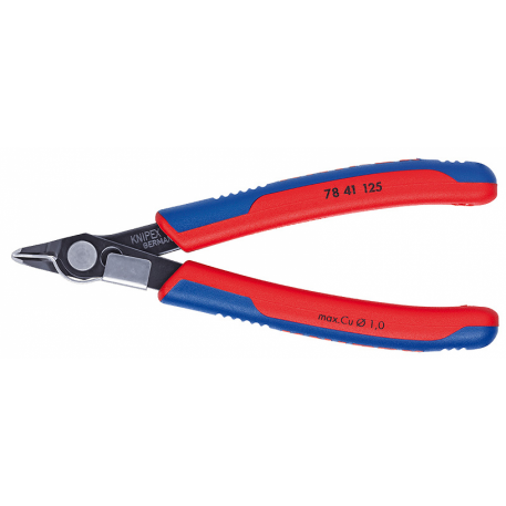 ALICATE KNIPEX ELECTRÓNICA CORTE OBLICUO