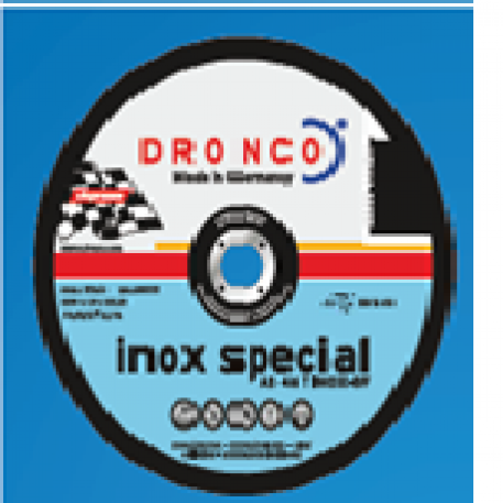 DISCO DRONCO P/INOX. 180x1.6x22mm
