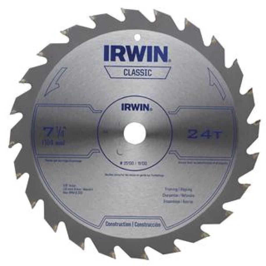 SIERRA CIRC.IRWIN 7-1/4x24 WIDIA SUELTA