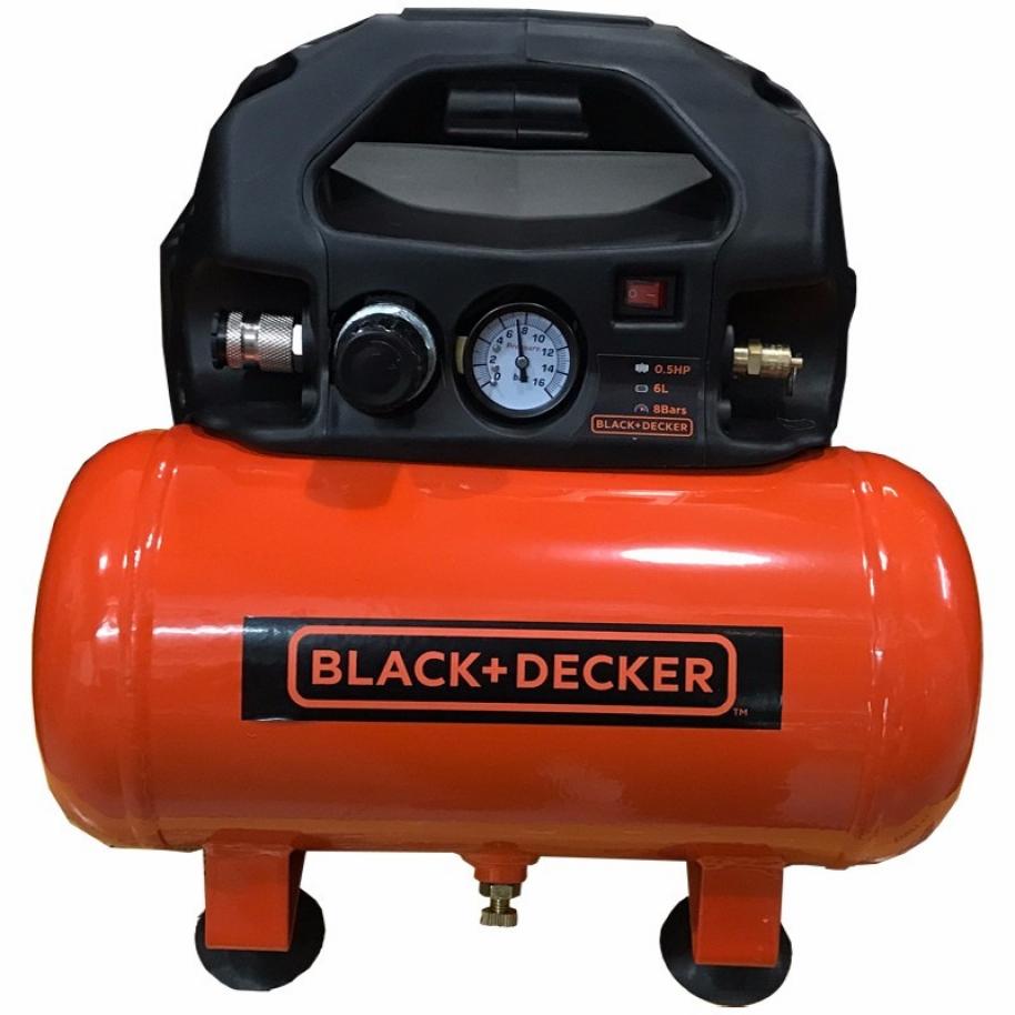 COMPRESOR 6L SIN ACEITE BLACK+DECKER*