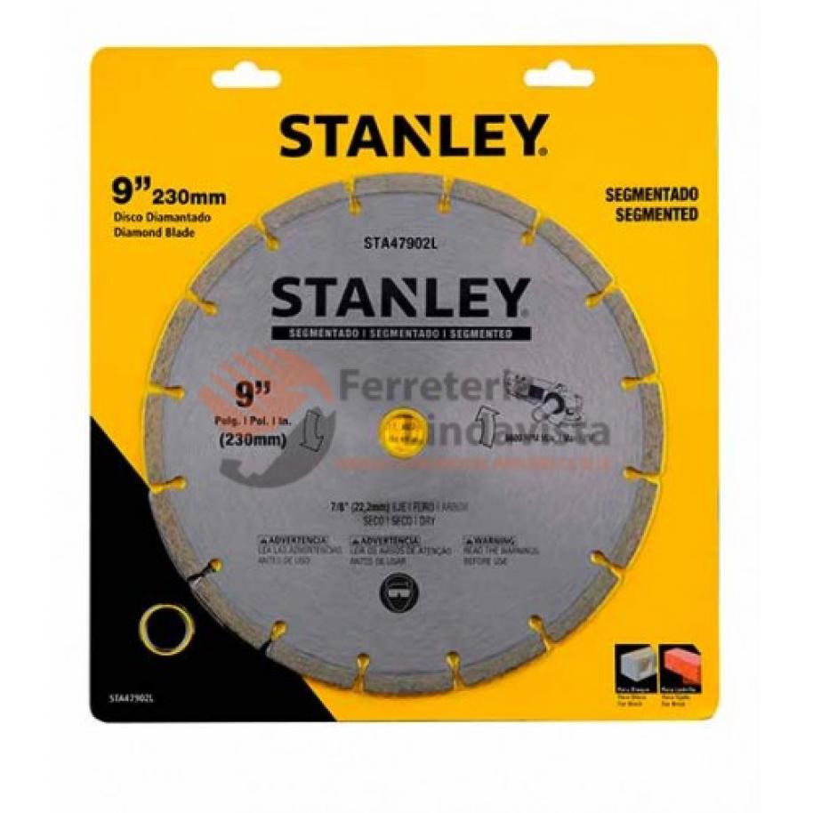 DISCO STANLEY DIAMANTADO SEGMENTADO 9