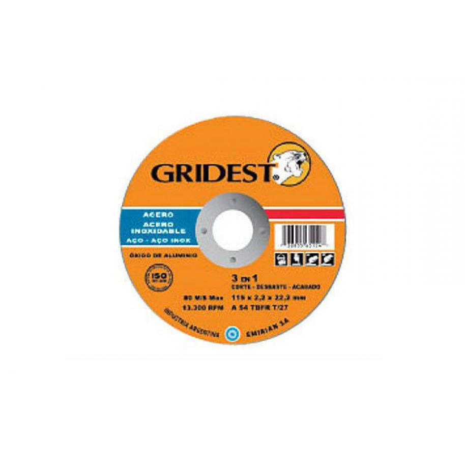 DISCO DE CORTE GRIDEST 230 x 3.2mm