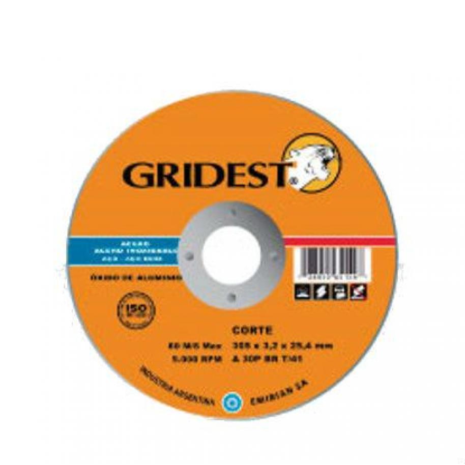 DISCO P/SENSITIVA GRIDEST 355 x 2,4mm