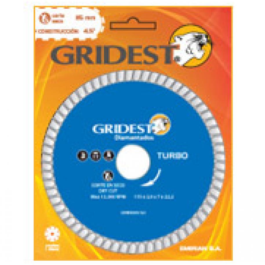 DISCO DIAMANTADO TURBO GRIDEST 230mm