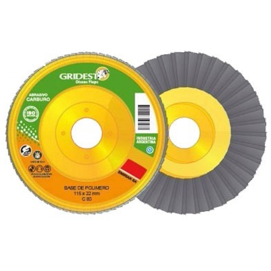 DISCO FLAP GRIDEST CARBURO SILICIO 115mm C120