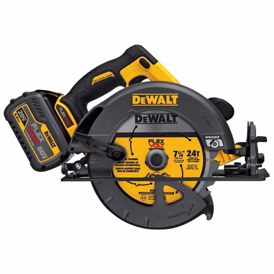SIERRA CIRC. INALAMBRICA DEWALT FLEX VOLT
