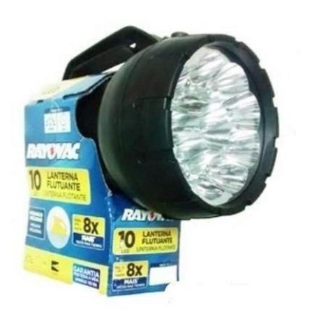 LINTERNA RAYOVAC 10 LED CON 4 PILAS