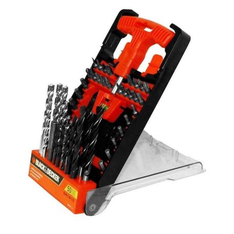 SET DE 50 PIEZAS BLACK + DECKER