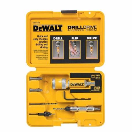 KIT 8 PIEZAS PARA ATORNILLADOR DEWALT