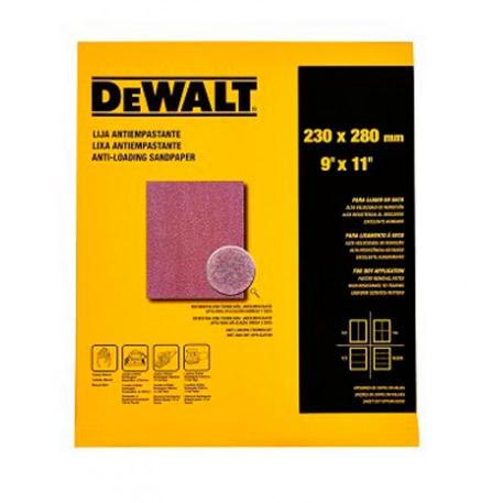 LIJA ANTIEMPASTE DEWALT