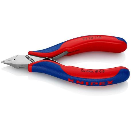 ALICATE KNIPEX CTE.OBLICUO P/ELECTRONICA