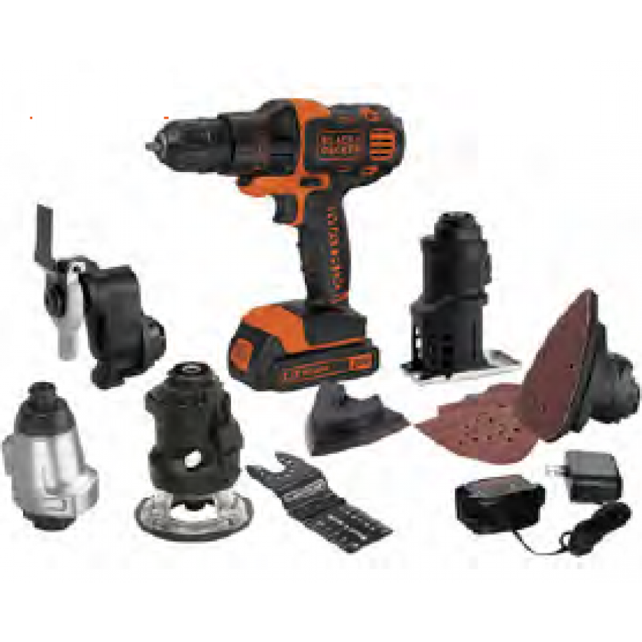 SET HERRAMIENTAS BLACK+DECKER MATRIX