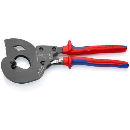 CORTACABLES TIPO CARRACA KNIPEX